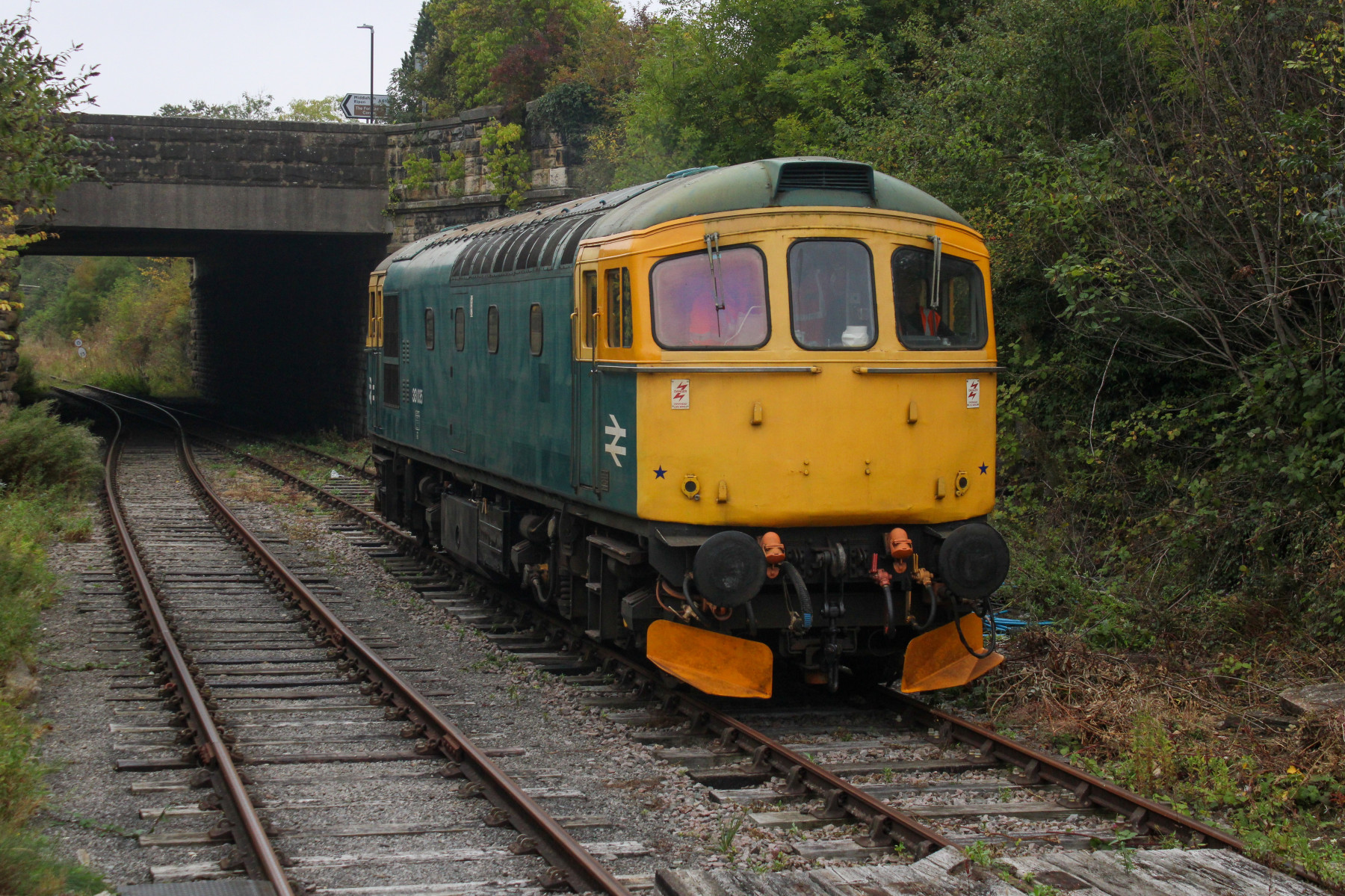 Photo of 33035 at Wensleydale Railway — trainlogger