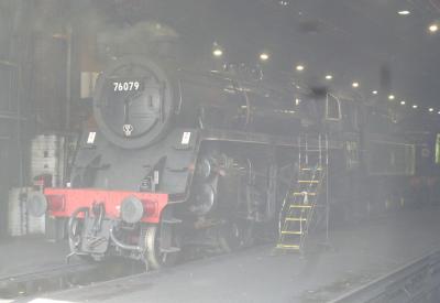76079 steam at North Yorkshire Moors Railway. &copy; BigKev
