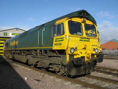 66548 at Leeds Vehicle Maintenance Facility (Leeds Midland Road). &copy; Byron5574