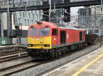 60011 at Cardiff Central. &copy; Steve