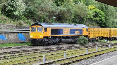 photo of 66744 at Leicester
