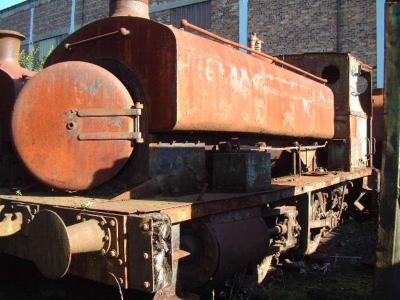 AB946 STEAM at Thomas Muir Ltd, Kirkcaldy. &copy; Byron5574