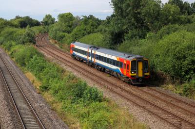 158852 at North Stafford Junction. &copy; South Coast Trainspotter