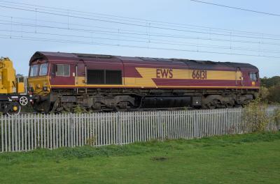 photo of 66131 at Kingsthorpe