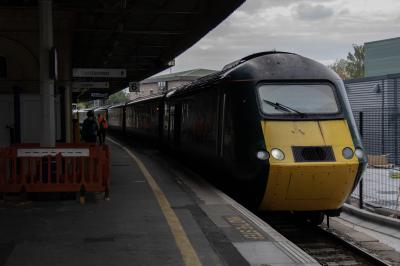43198 at Exeter St Davids. &copy; Harry Bennellick