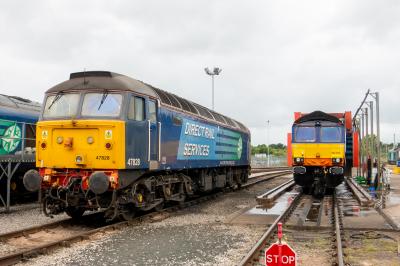 47828,66302 at Carlisle Kingmoor DRS Depot open day. &copy; trainlogger