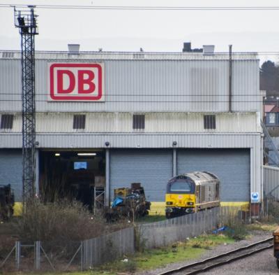 67005 at Toton TMD. &copy; Brodie