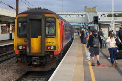 156404 at Peterborough. &copy; South Coast Trainspotter