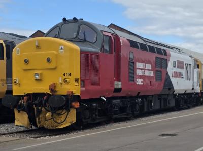 37418 at Derby - The Greatest Gathering 2025. &copy; MikeMOL