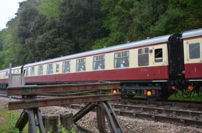 3122 coach at Dartmouth Steam Railway - Kingswear. &copy; AJax