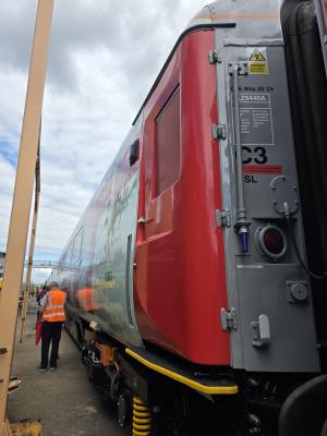 11093 coach at Derby - The Greatest Gathering 2025. &copy; MikeMOL