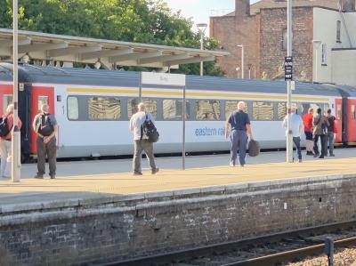 11090 coach at Derby. &copy; MikeMOL