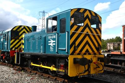03078 at Stephenson Railway Museum. &copy; MJM