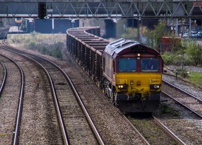 66055 at Burton. &copy; Shotts