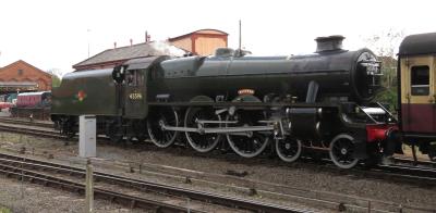 45596steam at Severn Valley Railway - Kidderminster. &copy; Geoff