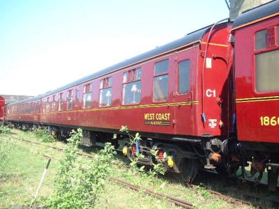3105 Coach at Carnforth WCRC depot. &copy; Byron5574