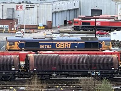 66762 at Toton Engineers Yard. &copy; BigKev