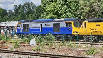 60099 at Leicester TMD. &copy; MemberOfThePublic
