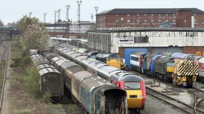 31128 at Burton-on-Trent - Nemesis Rail. &copy; Luivery
