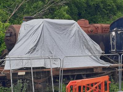 80100 steam at Bluebell Railway - Horsted Keynes. &copy; MikeMOL