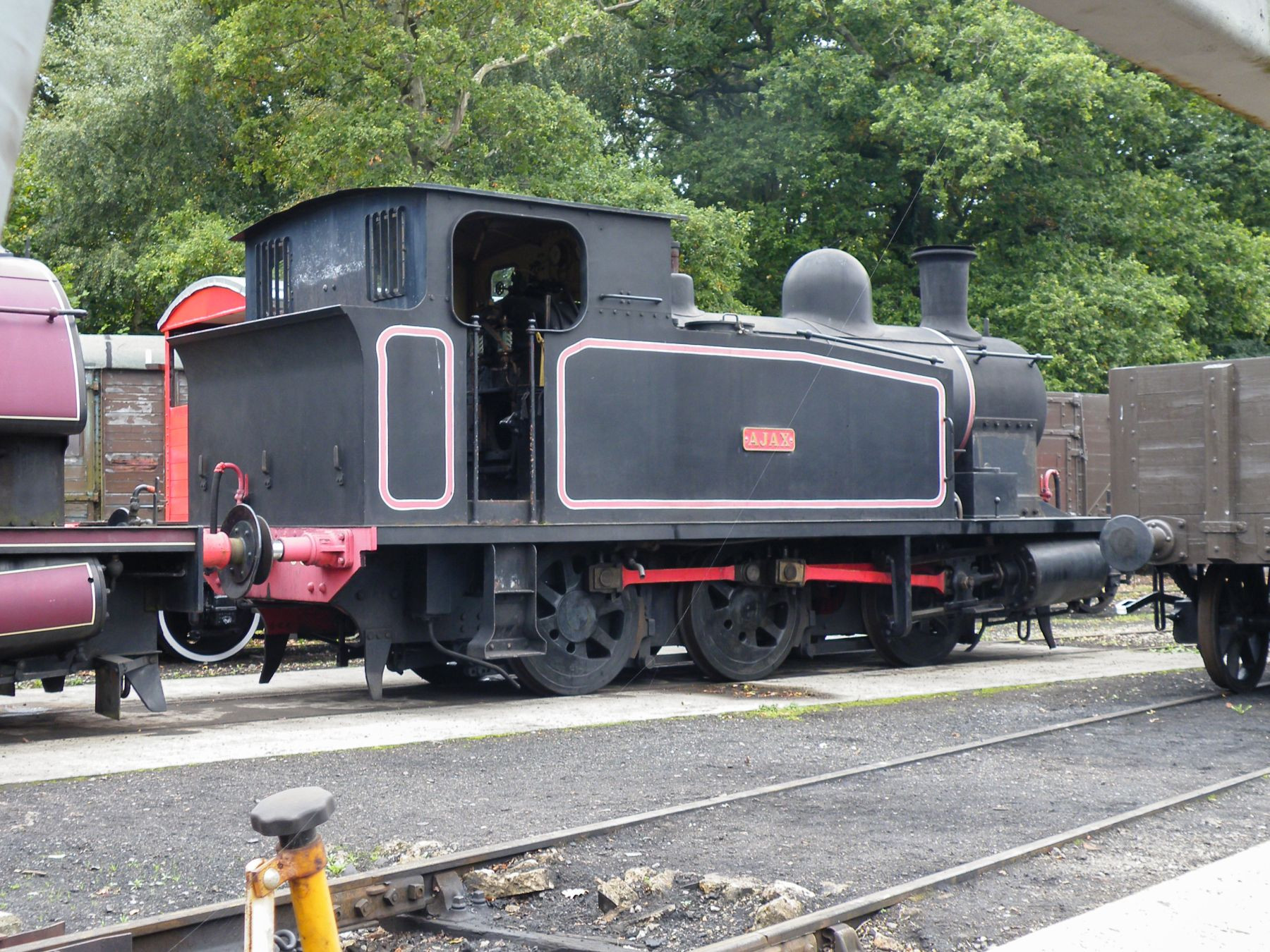Photo of AB1605 steam at Isle of Wight Steam Railway — trainlogger