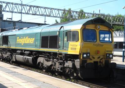 66558 at Stafford. &copy; Geoff
