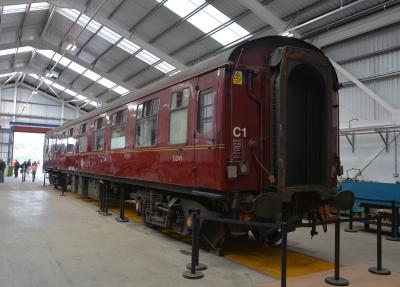 21249 coach at Darlington Locomotive Works. &copy; AJax