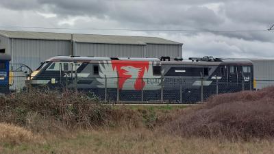 91117 at Loughborough - Brush Works. &copy; MemberOfThePublic