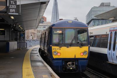 376016 at London Waterloo East. &copy; Zain