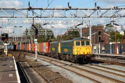 86615,86635 at Stafford. &copy; trainlogger
