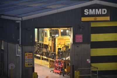 66514 at Southampton Maritime Maintenance Depot. &copy; MJM