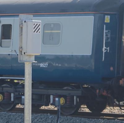 9527 coach at Derby. &copy; MikeMOL