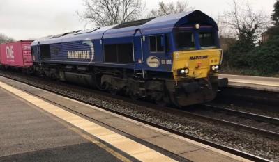 photo of 66051 at Hatton