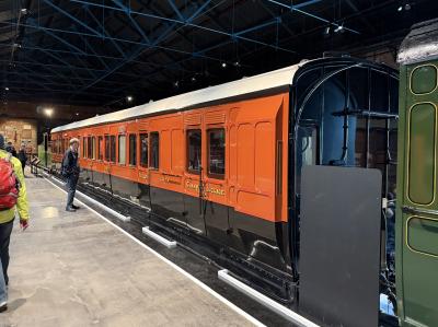 LSWR6474 coach at York National Railway Museum. &copy; AJax