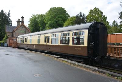 80776 coach at Severn Valley Railway - Arley. &copy; AJax