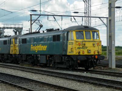 86607 at Crewe Basford Hall. &copy; llamafish
