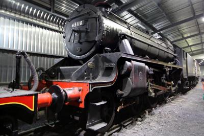 45110 steam at Severn Valley Railway. &copy; linuxyeti