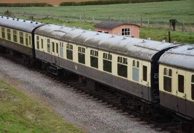 21092 coach at Gloucestershire Warwickshire Railway - Hayles Abbey Halt. &copy; AJax