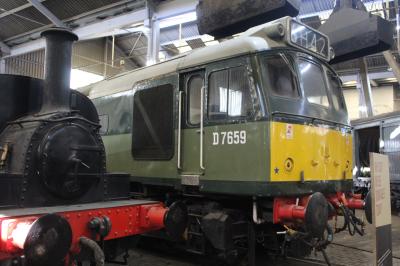 D7659 at Barrow Hill Roundhouse. &copy; ConnorsRailPhotography