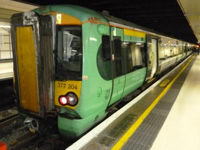 377204 at London Victoria. &copy; BigKev