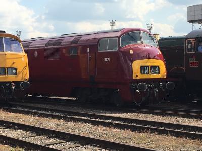 D821 at Old Oak Common HST Depot. &copy; Pape_Timmo