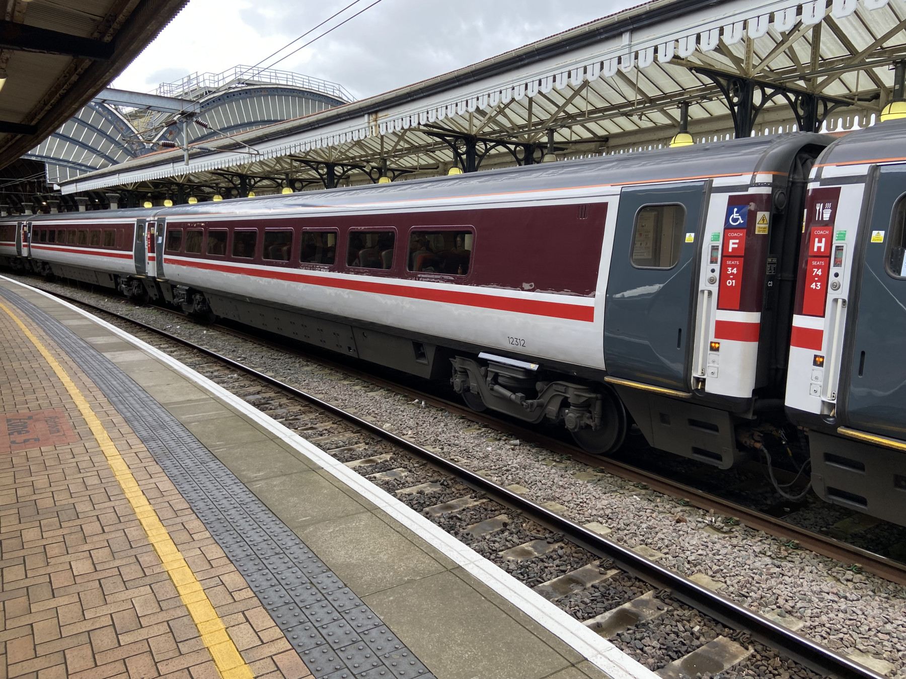 Photo of 12312 at York — trainlogger