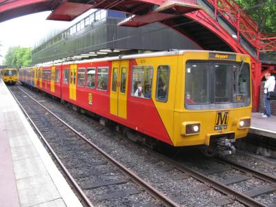 TW4074 at Tyne & Wear Metro system. &copy; Byron5574