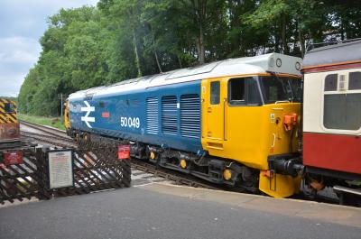 50049 at Keighley & Worth Valley Railway - Ingrow. &copy; AJax