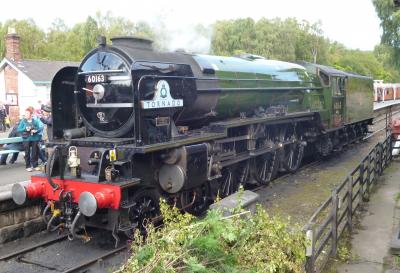60163 steam at North Yorkshire Moors Railway - Grosmont. &copy; BigKev