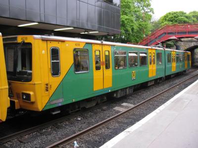TW4018 at Tyne & Wear Metro system. &copy; Byron5574