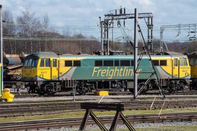 86637 at Crewe Basford Hall. &copy; Shotts