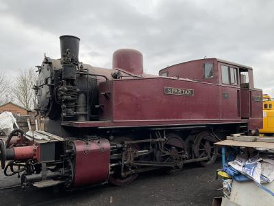 Tkh 3135 steam at Swindon & Cricklade Railway. &copy; Pistolpete008