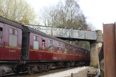 4955 coach at Keighley & Worth Valley Railway - Haworth. &copy; ConnorsRailPhotography