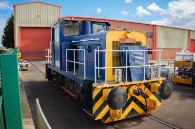 photo of AB660 at Barton-under-Needwood - Hunslet Ltd (pka LH Group / Wabtec)